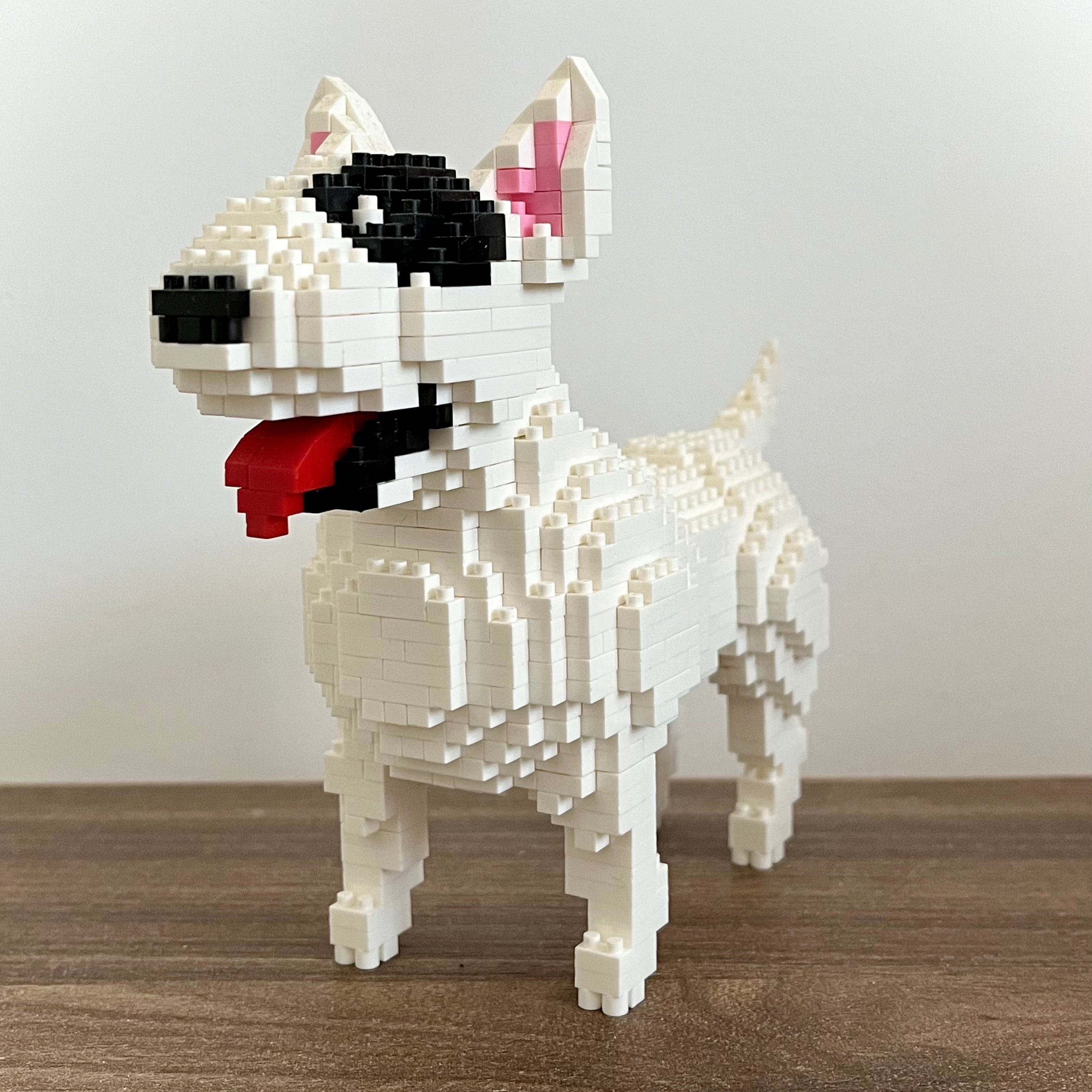 Bull Terrier Block Toy