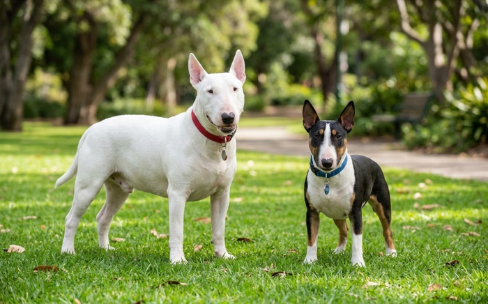 Bull Terrier vs Miniature Bull Terrier - Bull Terrier World