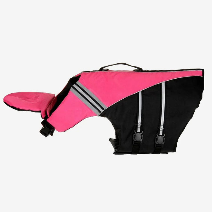 Life Jacket With Removable Neck Pad Bull Terrier World XS / Pink