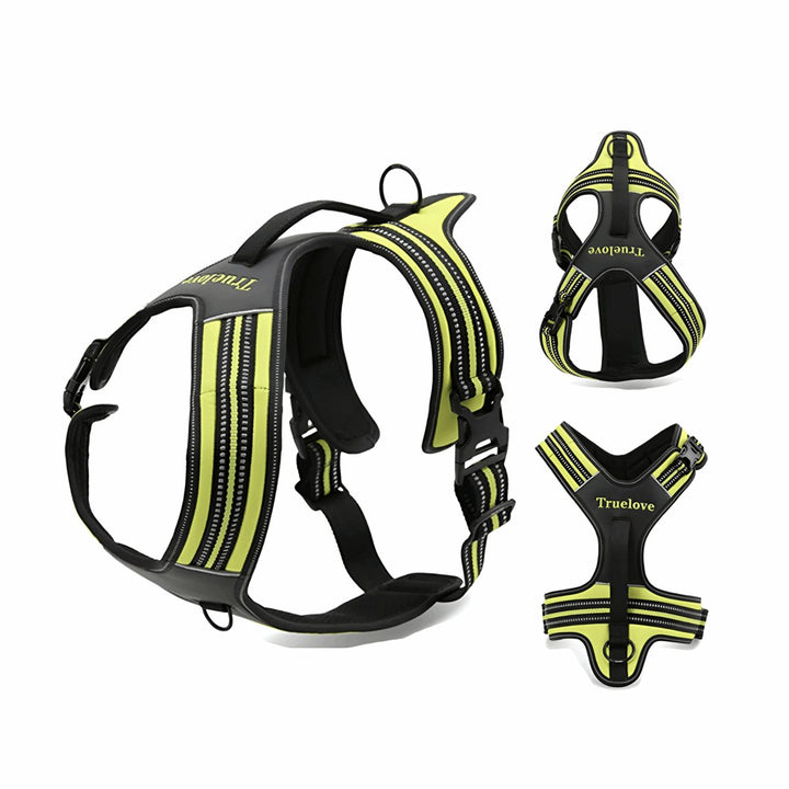 3M Reflective No - Pull Padded Harness | Bull Terrier World