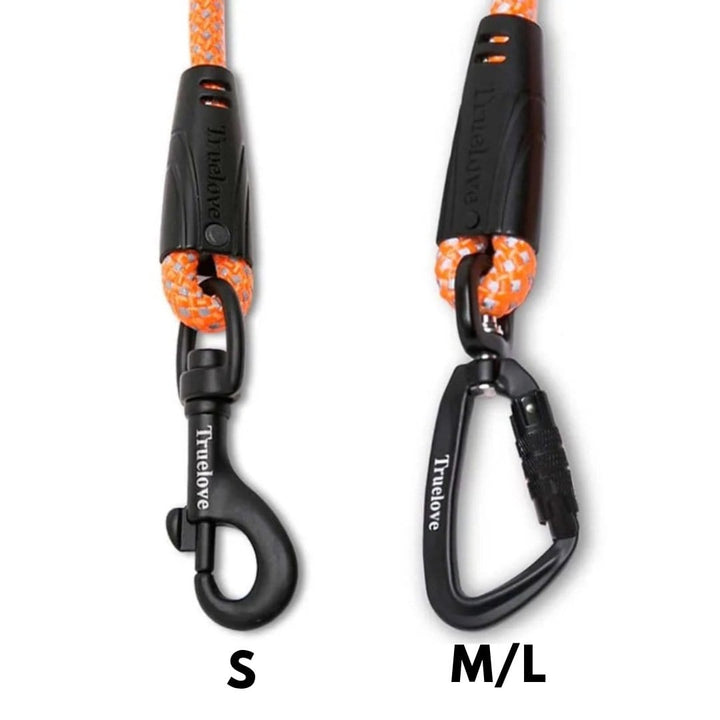 3M Reflective Woven Rope Leash With Neoprene Handle 180cm/70.9" Bull Terrier World