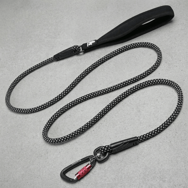 Correa de cuerda tejida reflectante 3M con mango de neopreno 71