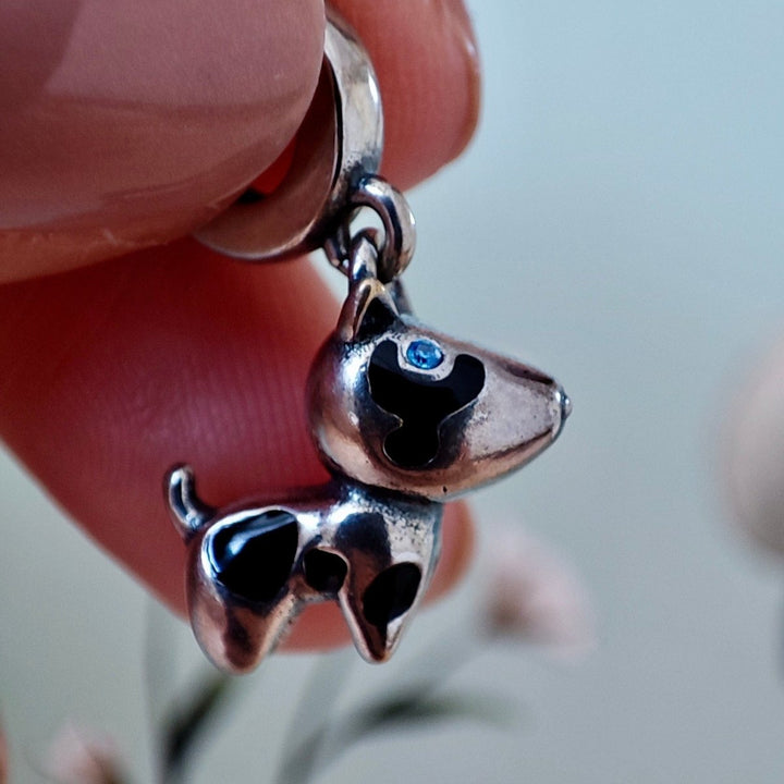 925 Sterling Silver Bull Terrier Charm | Bull Terrier World