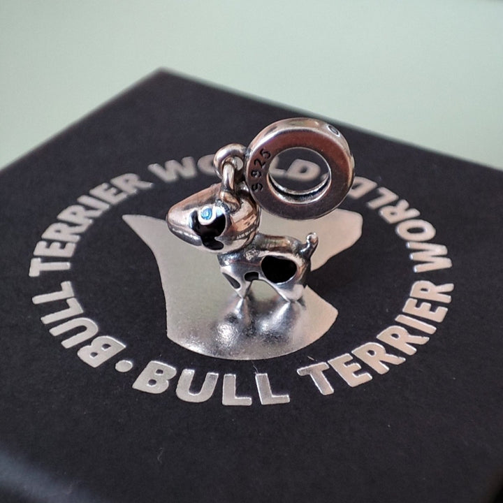 925 Sterling Silver Bull Terrier Charm | Bull Terrier World