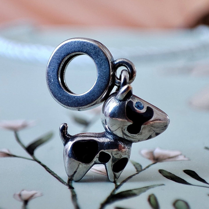 925 Sterling Bull Terrier Charm Pandora Staffordshire Bull Terrier