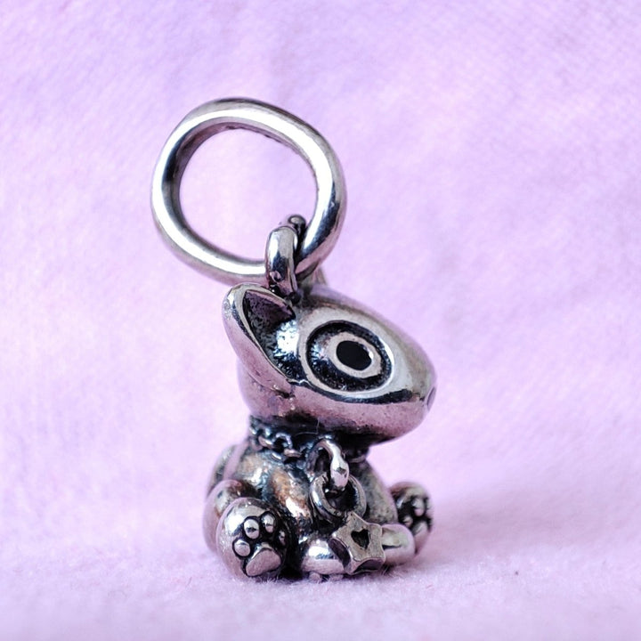 925 Sterling Silver Bull Terrier Puppy Charm | Bull Terrier World