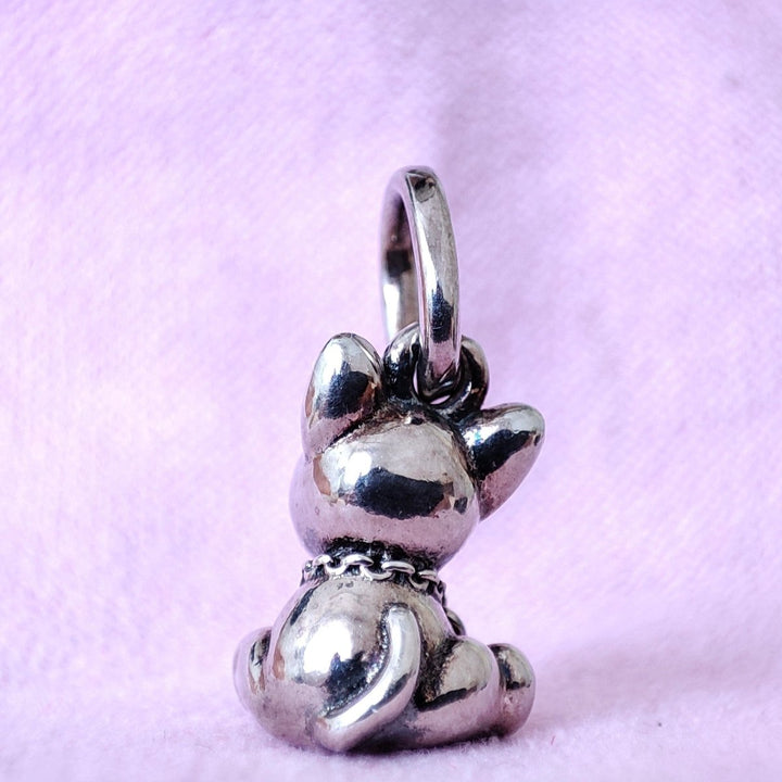 925 Sterling Silver Bull Terrier Puppy Charm | Bull Terrier World