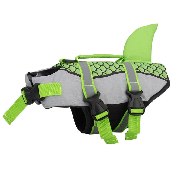Colorful Fin Life Jacket Bull Terrier World 2XL / Green