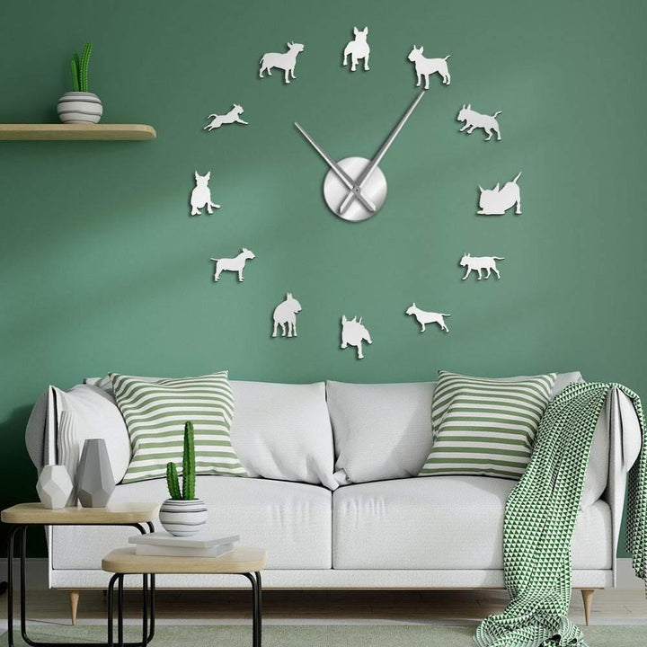 Bull Terrier Wall Clock | Bull Terrier World
