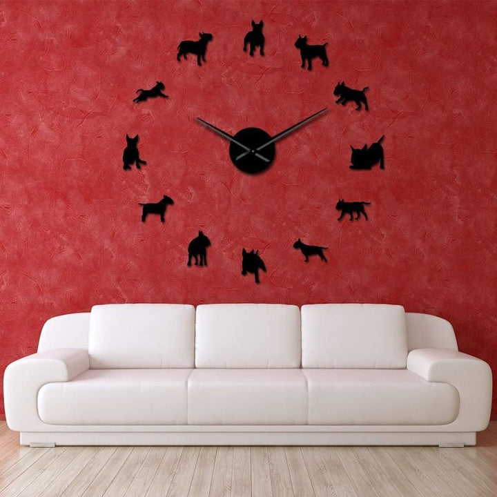 Bull Terrier Wall Clock | Bull Terrier World