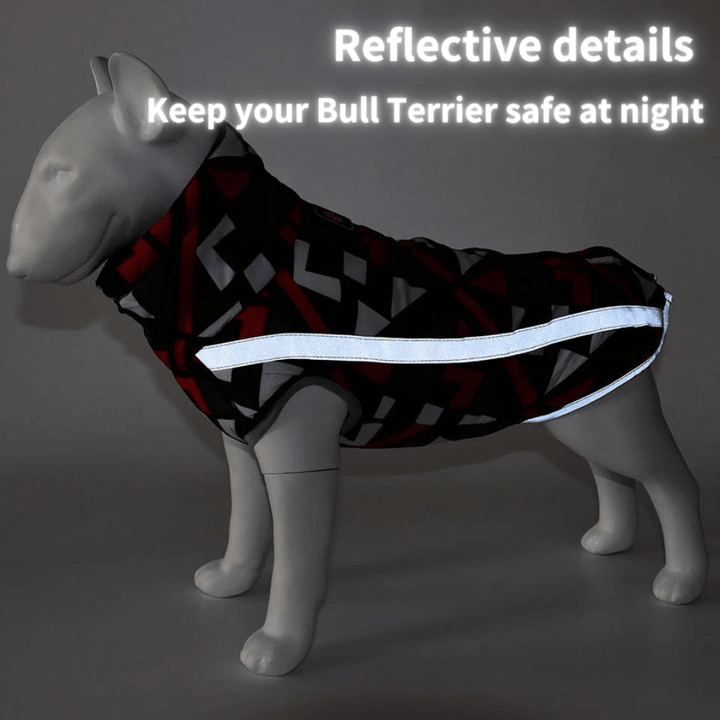 Patterned Vest With Retractable Collar | Bull Terrier World