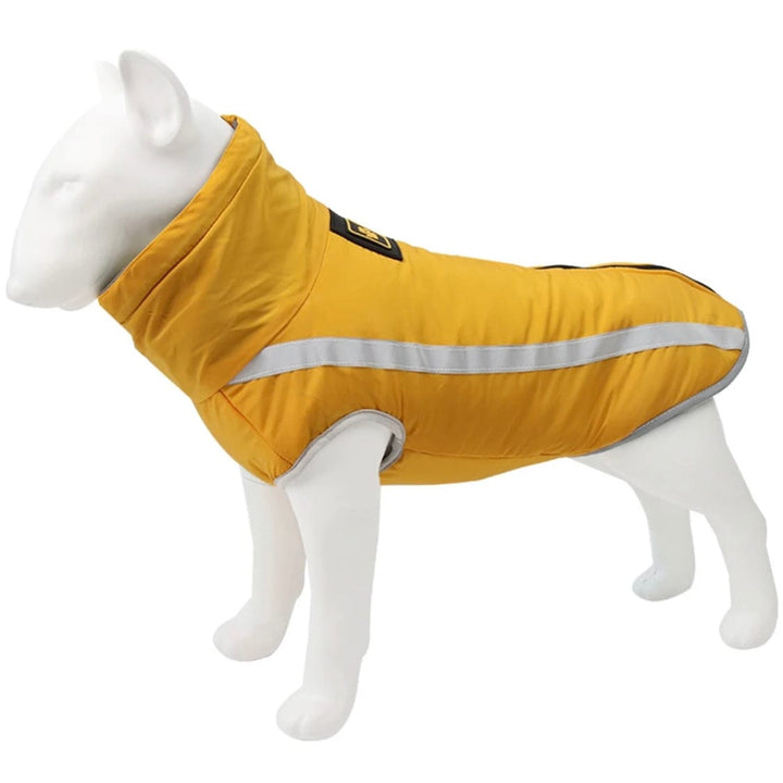Reflective Vest With Retractable Collar Bull Terrier World XL / Yellow
