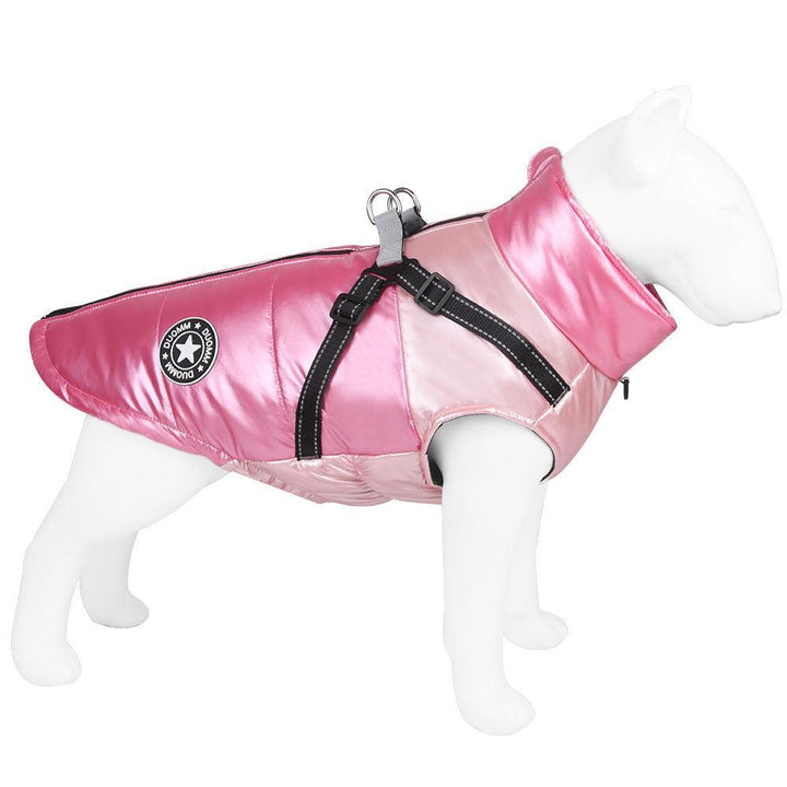 Waterproof Reflective Vest Bull Terrier World S / Pink
