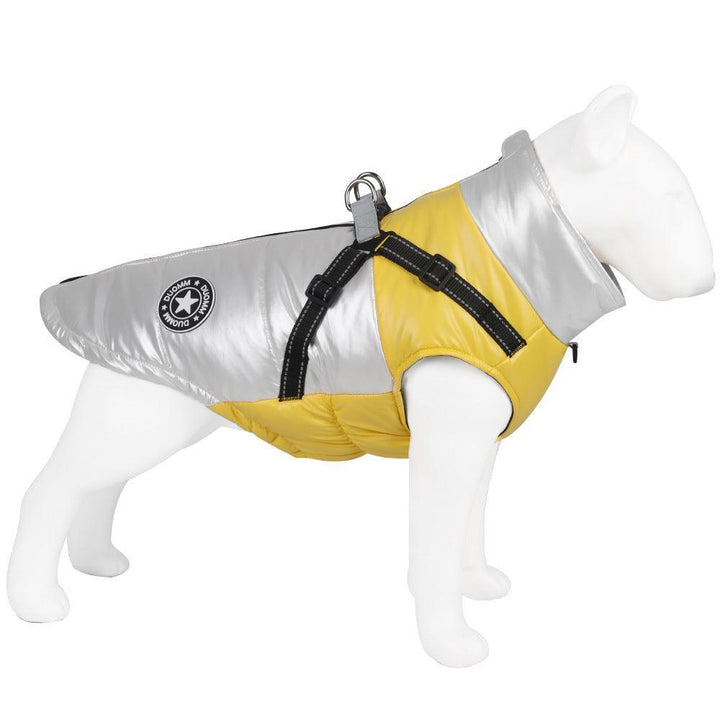 Waterproof Reflective Vest Bull Terrier World S / Yellow