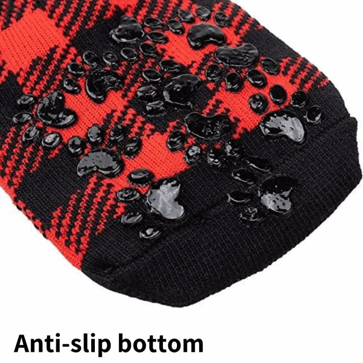 Anti - Skid Plaid Socks | Bull Terrier World