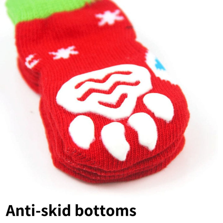 Anti - Skid Snowman Socks | Bull Terrier World