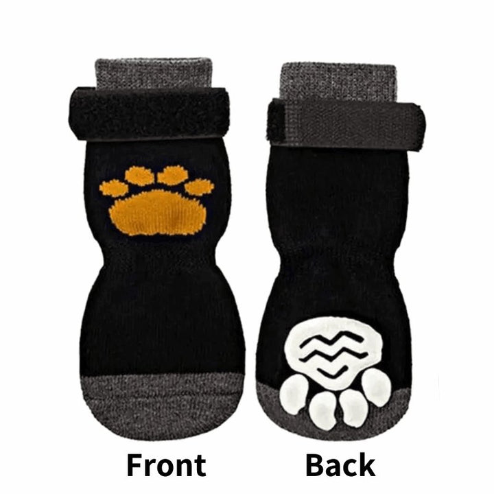 Anti - Skid Yellow Paw Socks | Bull Terrier World