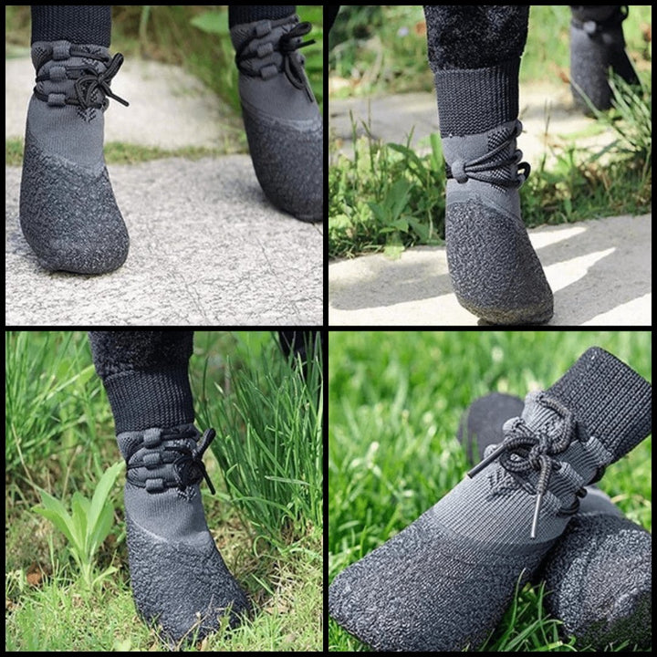 Anti - Slip Rubberized Sock Boots | Bull Terrier World