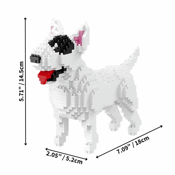 Bull Terrier Block Toy | Bull Terrier World