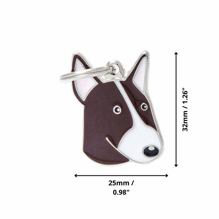 Bull Terrier Collar Pendant | Bull Terrier World