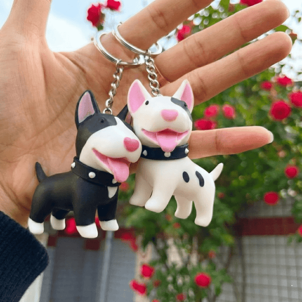 Bull Terrier Keychain