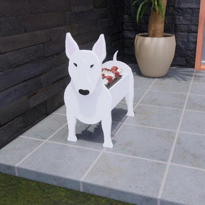Bull Terrier Planter Bull Terrier World 24*18cm / 9.45*7.08