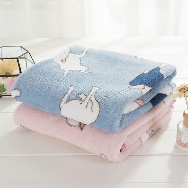 Bull Terrier Printed Fleece Blanket | Bull Terrier World