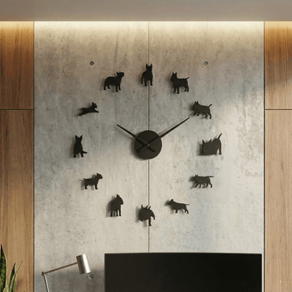 Bull Terrier Wall Clock | Bull Terrier World