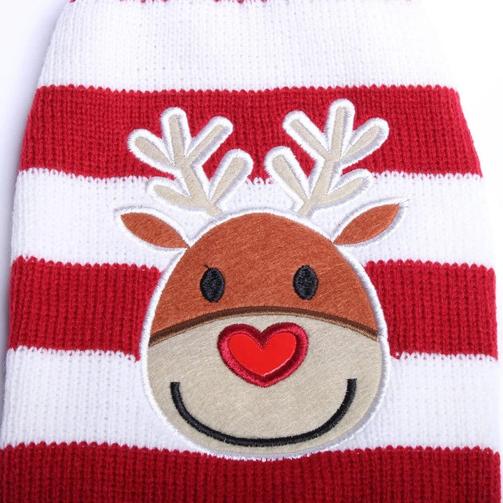 Christmas Sweater With Deer | Bull Terrier World