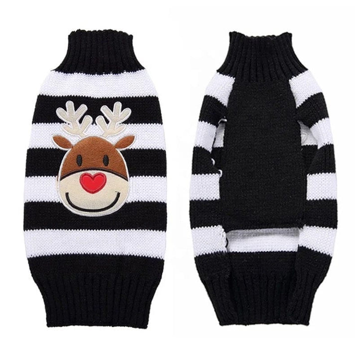 Christmas Sweater With Deer | Bull Terrier World