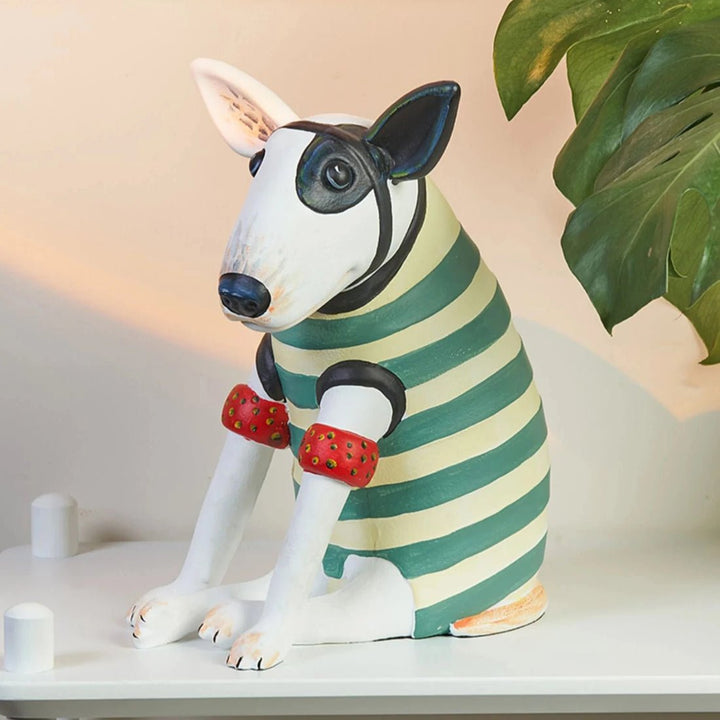 Chunky Bull Terrier Figurine | Bull Terrier World