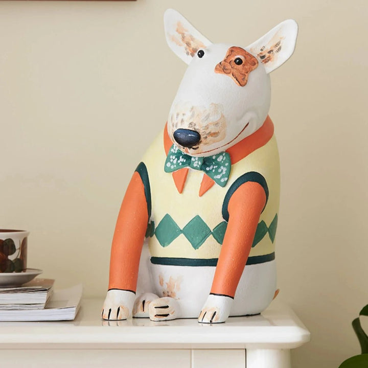 Chunky Bull Terrier Figurine | Bull Terrier World