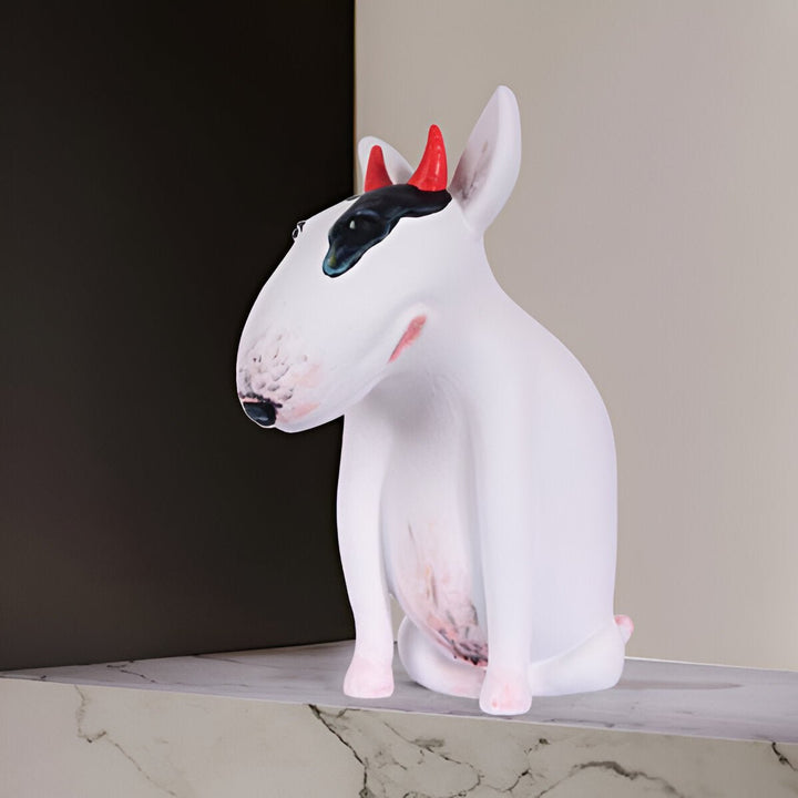 Chunky Bull Terrier Figurine | Bull Terrier World