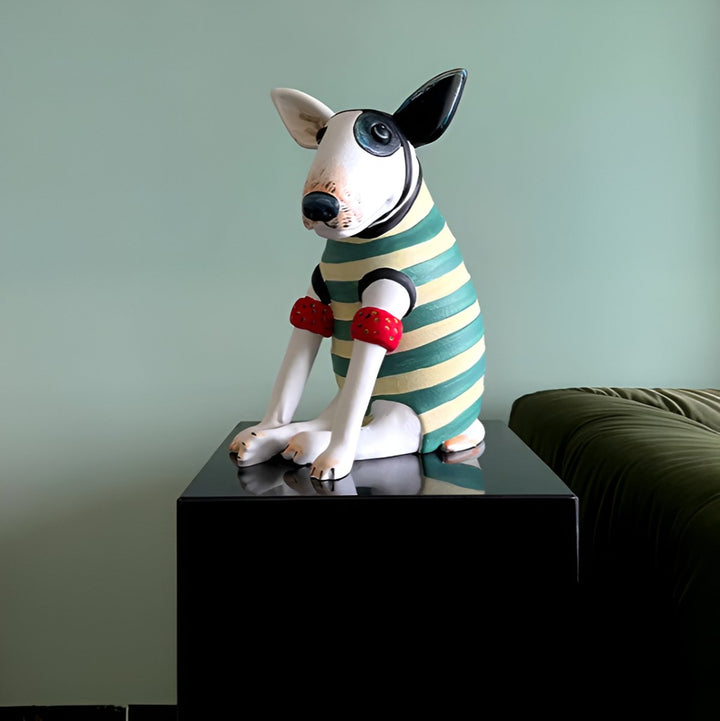 Chunky Bull Terrier Figurine | Bull Terrier World