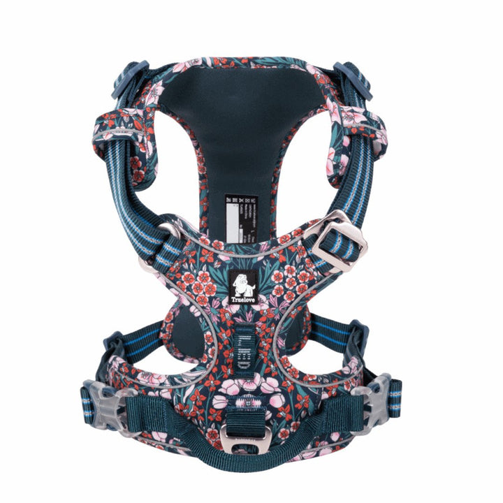 Floral 3M No - Pull Vest Harness | Bull Terrier World