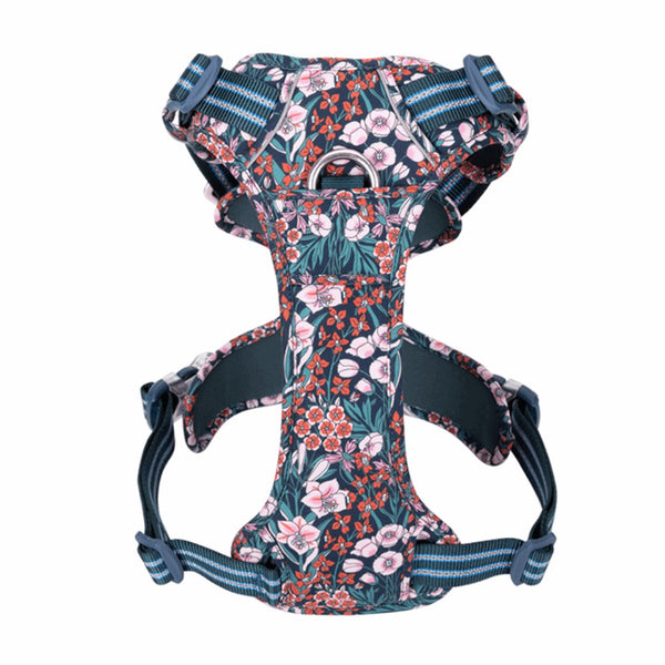 Floral 3M No - Pull Vest Harness | Bull Terrier World