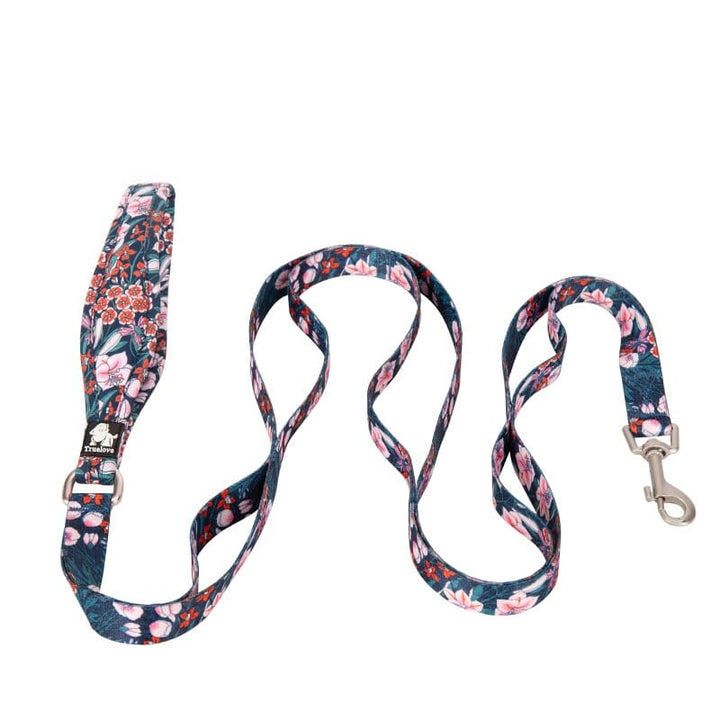 Floral Multi - Handle Leash | Bull Terrier World