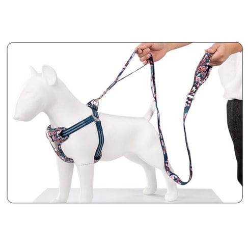 Floral Multi - Handle Leash | Bull Terrier World