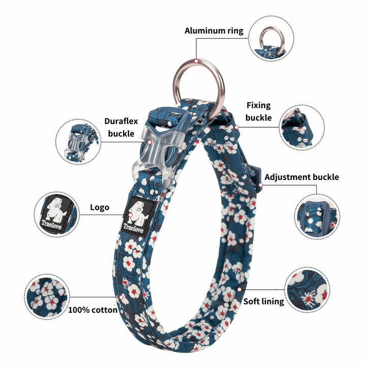 Floral Padded Collar | Bull Terrier World