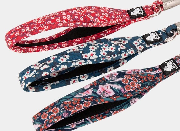 Floral Rope Leash | Bull Terrier World