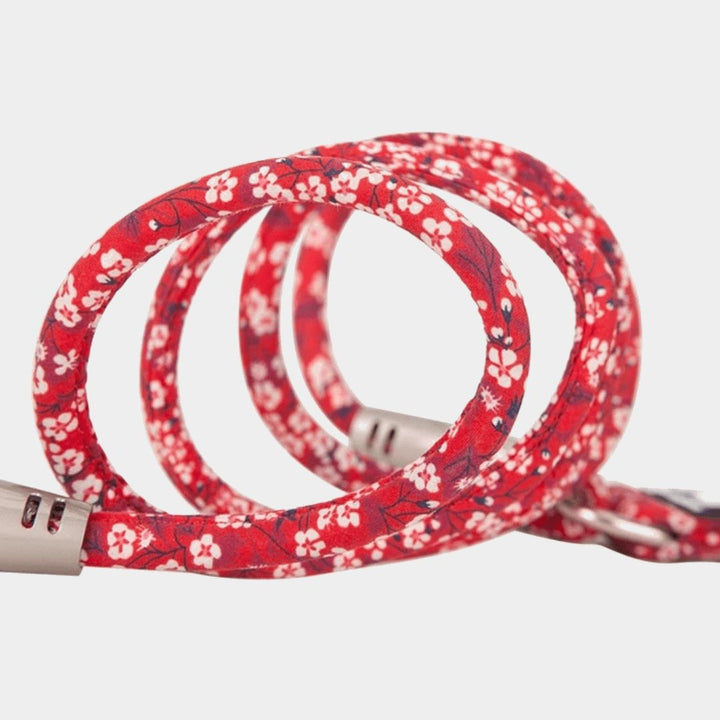 Floral Rope Leash | Bull Terrier World