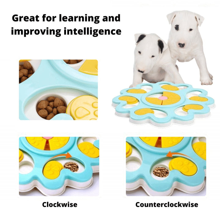 Interactive Puzzle Flower Toy | Bull Terrier World