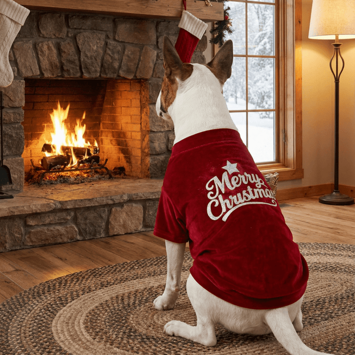 Merry Christmas Dog Shirt | Bull Terrier World