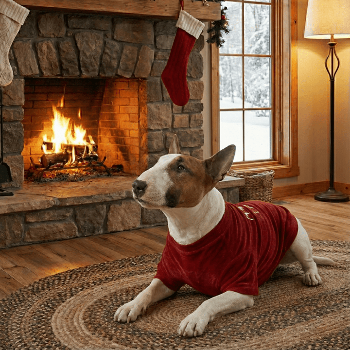 Merry Christmas Dog Shirt | Bull Terrier World