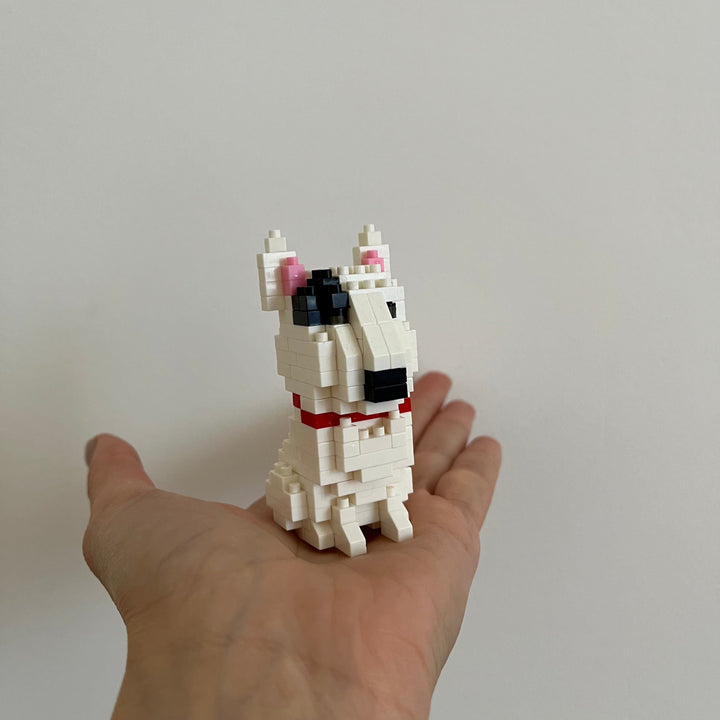 Micro Bull Terrier Block Toy Bull Terrier World