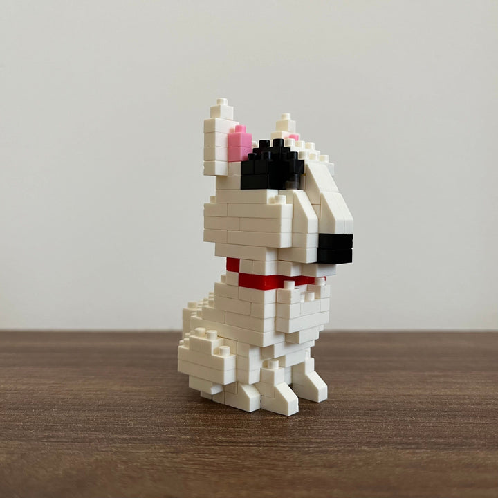 Micro Bull Terrier Block Toy Bull Terrier World