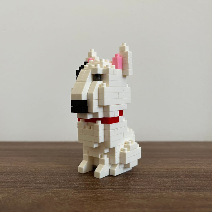 Micro Bull Terrier Block Toy Bull Terrier World