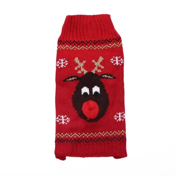 Nosey Deer Christmas Sweater