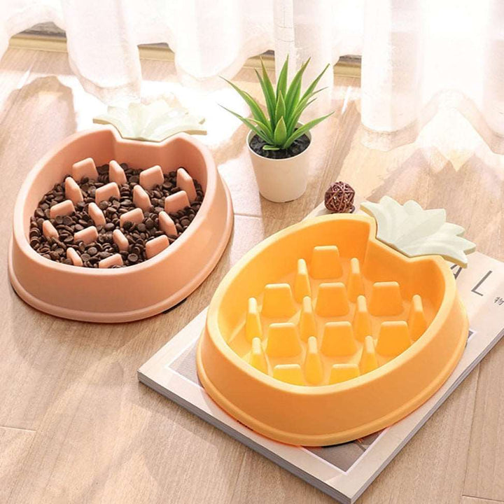 Pineapple Slow Feeder Bowl | Bull Terrier World