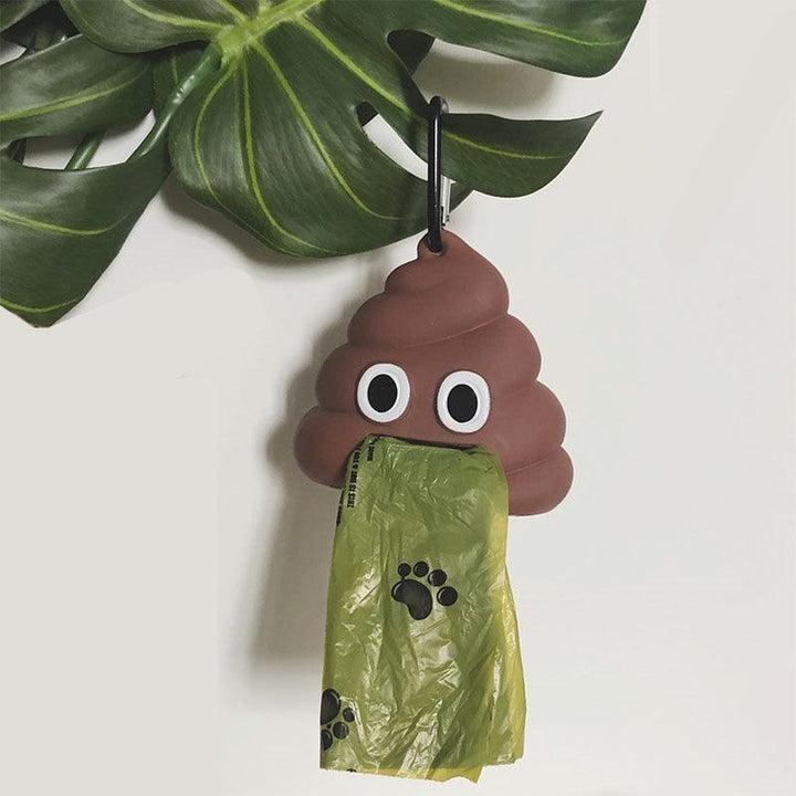 Poop Emoji Waste Bag Dispenser | Bull Terrier World